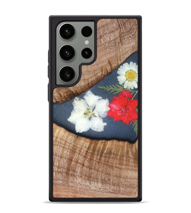 Galaxy S24 Ultra Wood Phone Case - Aleena (Bloom, 821600)