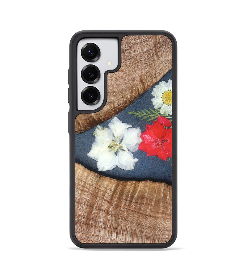 Galaxy S25 Wood Phone Case - Aleena (Bloom, 821600)