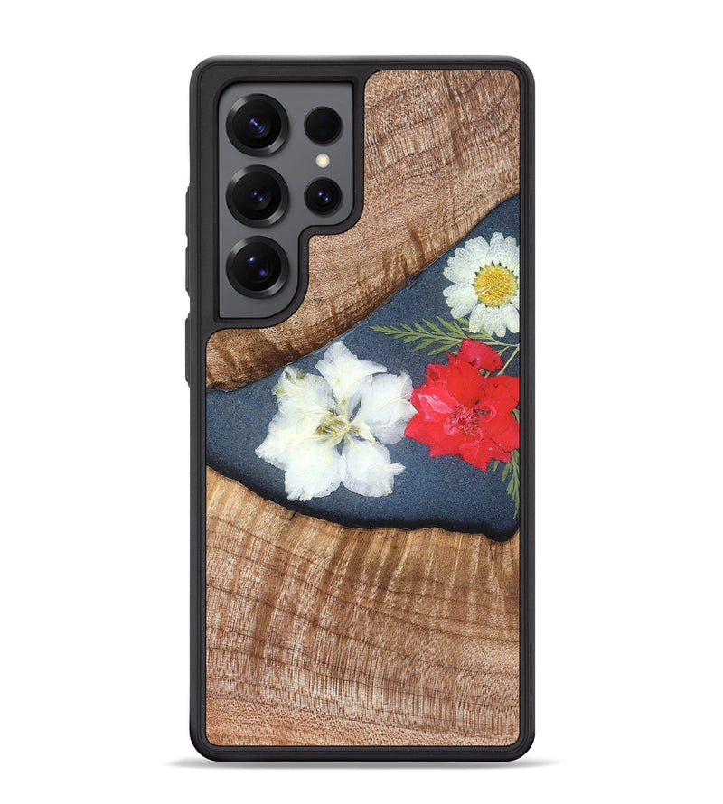 Galaxy S25 Ultra Wood Phone Case - Aleena (Bloom, 821600)