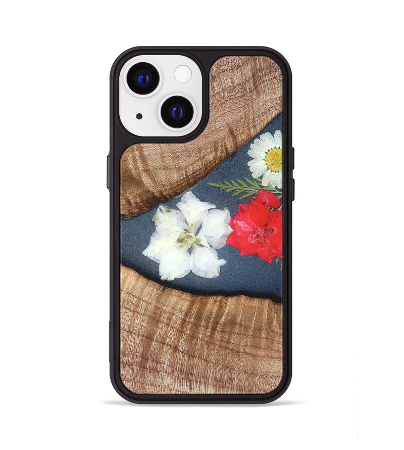 iPhone 13 Wood Phone Case - Aleena (Bloom, 821600)