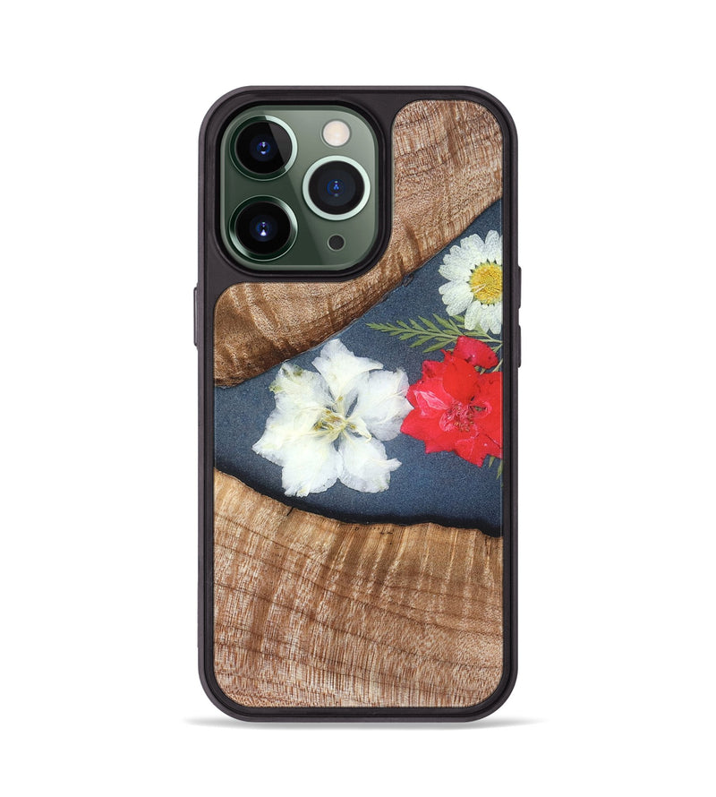 iPhone 13 Pro Wood Phone Case - Aleena (Bloom, 821600)