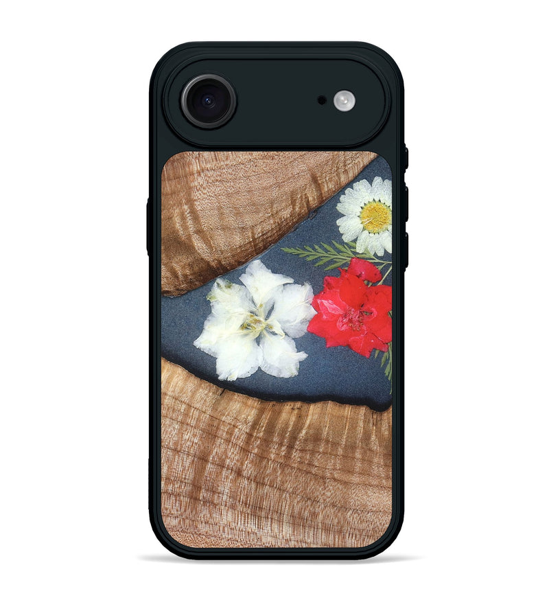 iPhone 17 Air Wood Phone Case - Aleena (Bloom, 821600)