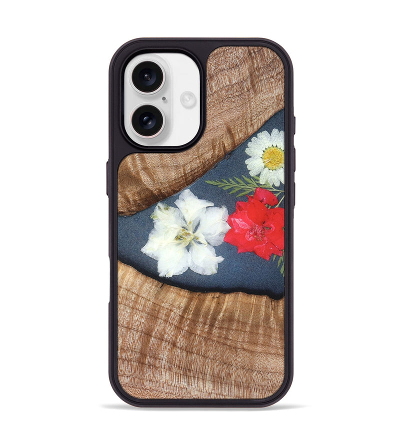 iPhone 17 Wood Phone Case - Aleena (Bloom, 821600)