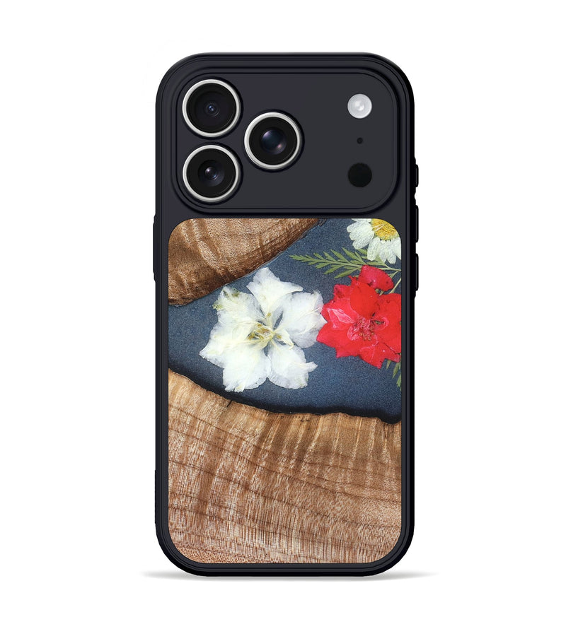 iPhone 17 Pro Wood Phone Case - Aleena (Bloom, 821600)