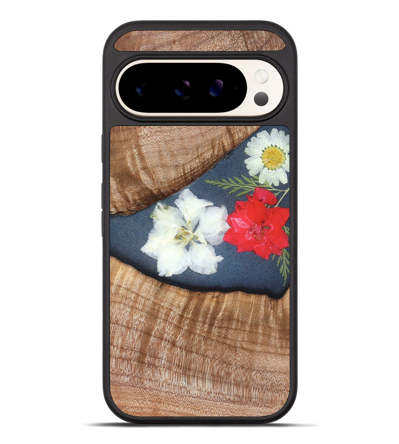 Pixel 10 Pro XL Wood Phone Case - Aleena (Bloom, 821600)