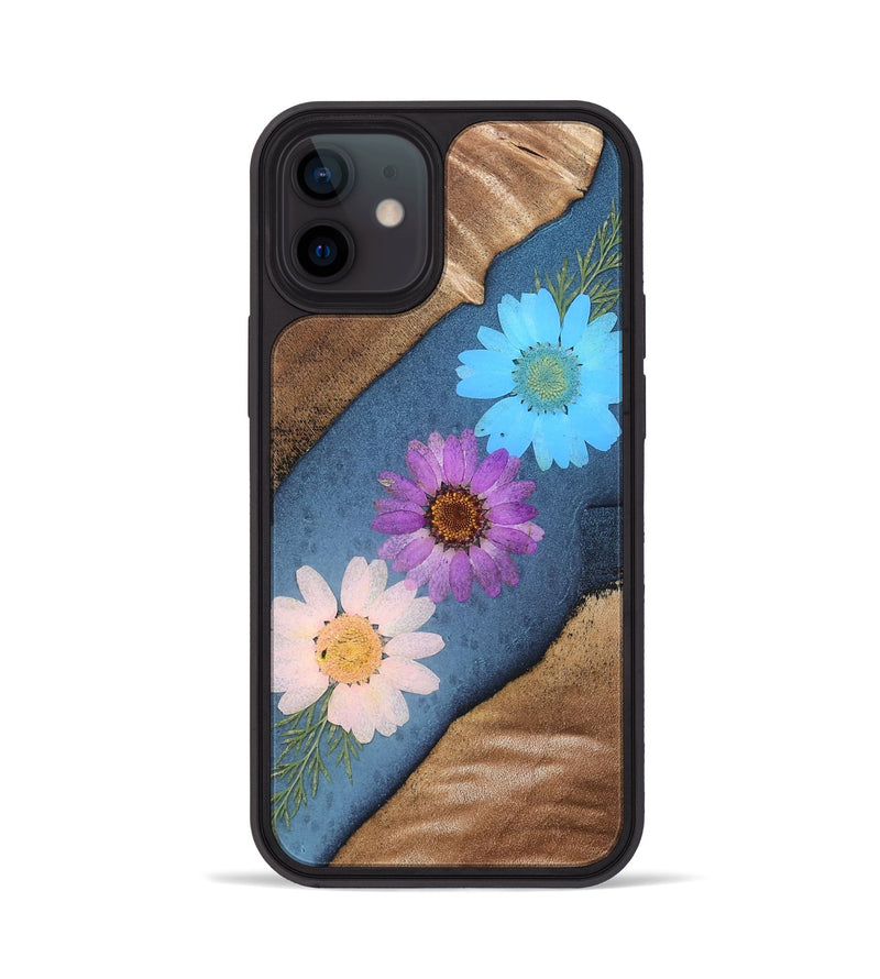 iPhone 12 Wood Phone Case - Quiana (Bloom, 821601)