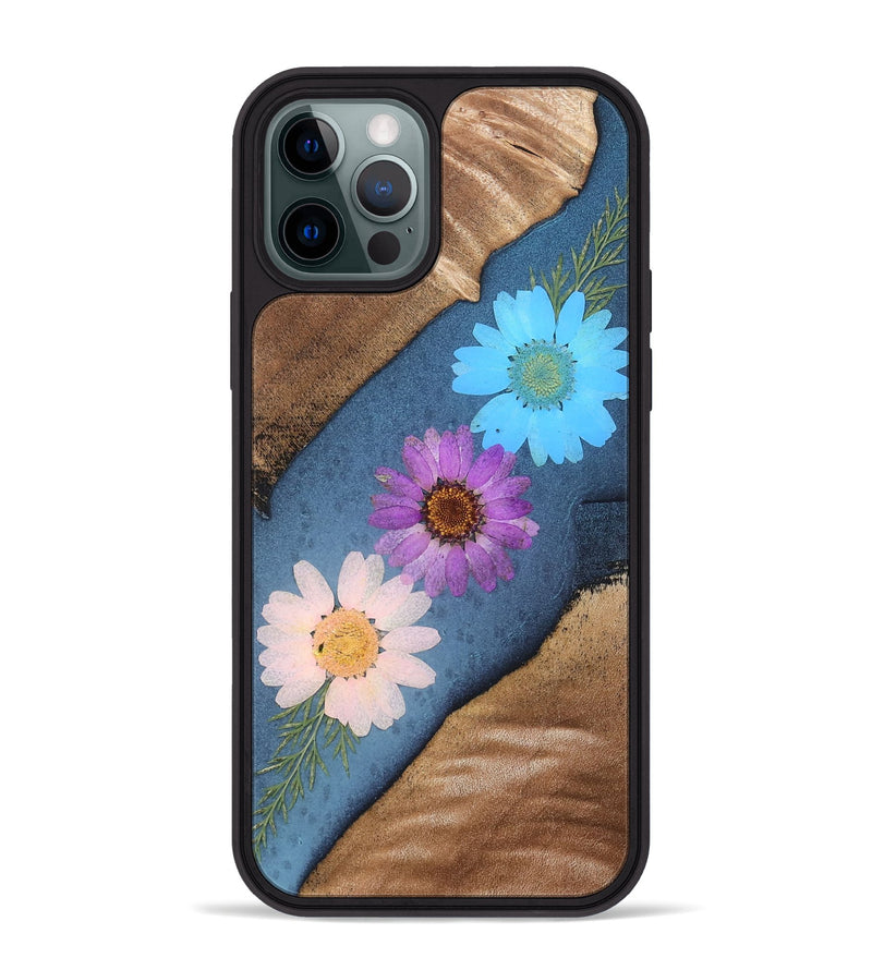 iPhone 12 Pro Max Wood Phone Case - Quiana (Bloom, 821601)