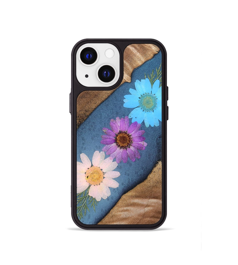 iPhone 13 mini Wood Phone Case - Quiana (Bloom, 821601)