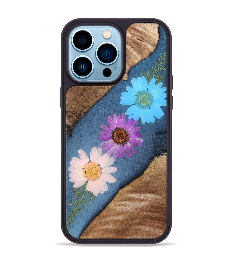 iPhone 14 Pro Max Wood Phone Case - Quiana (Bloom, 821601)