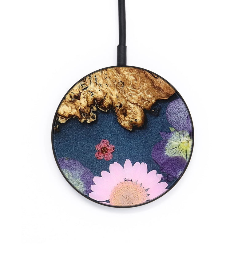 Circle Wood Wireless Charger - Brayden (Bloom, 821602)