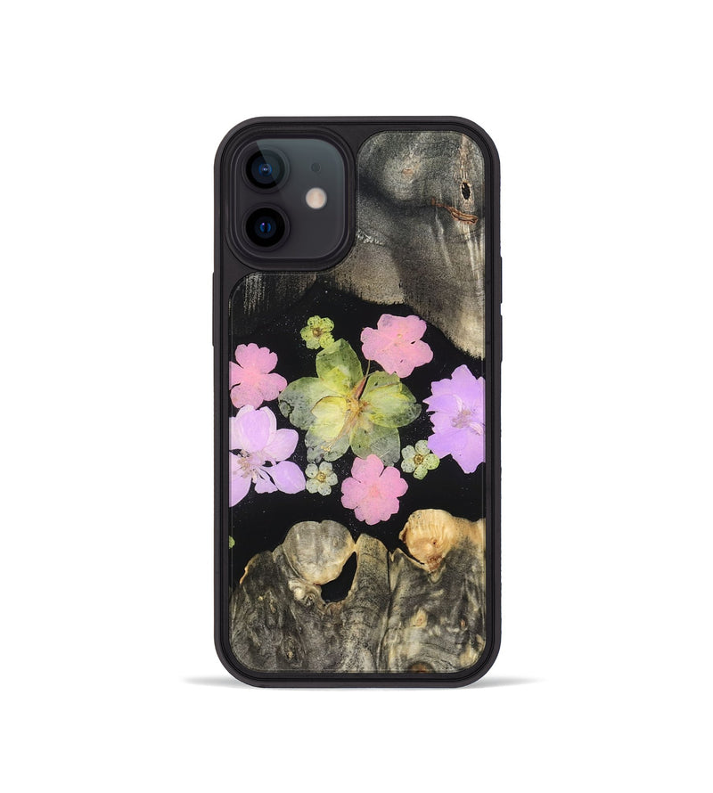 iPhone 12 mini Wood Phone Case - Elda (Bloom, 821603)