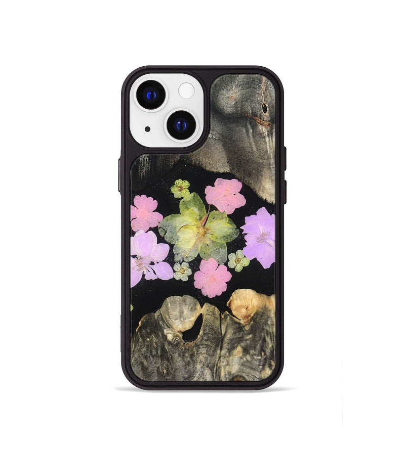 iPhone 13 mini Wood Phone Case - Elda (Bloom, 821603)