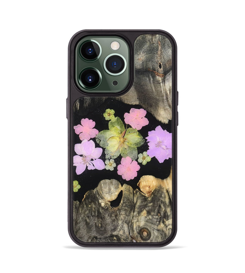 iPhone 13 Pro Wood Phone Case - Elda (Bloom, 821603)