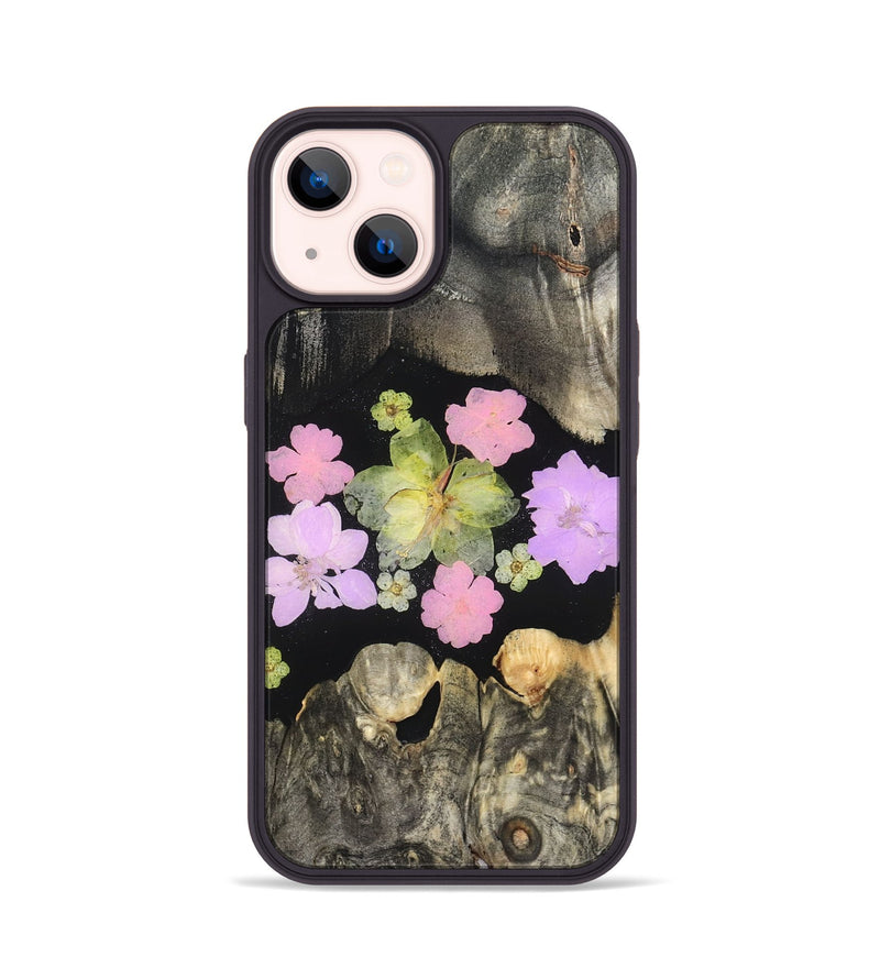 iPhone 14 Wood Phone Case - Elda (Bloom, 821603)