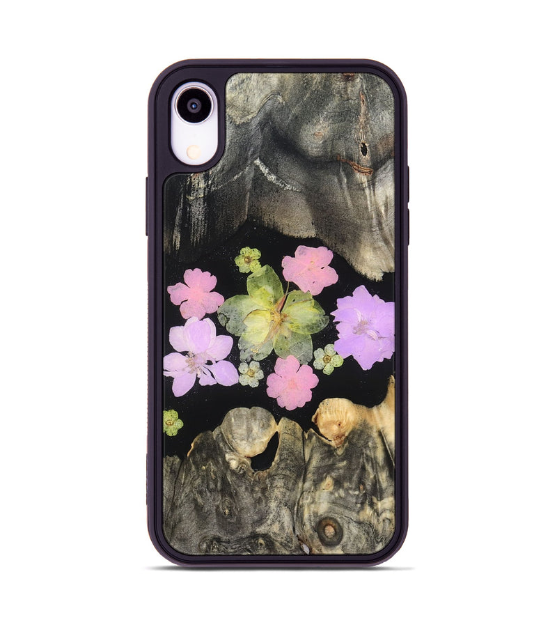 iPhone Xr Wood Phone Case - Elda (Bloom, 821603)
