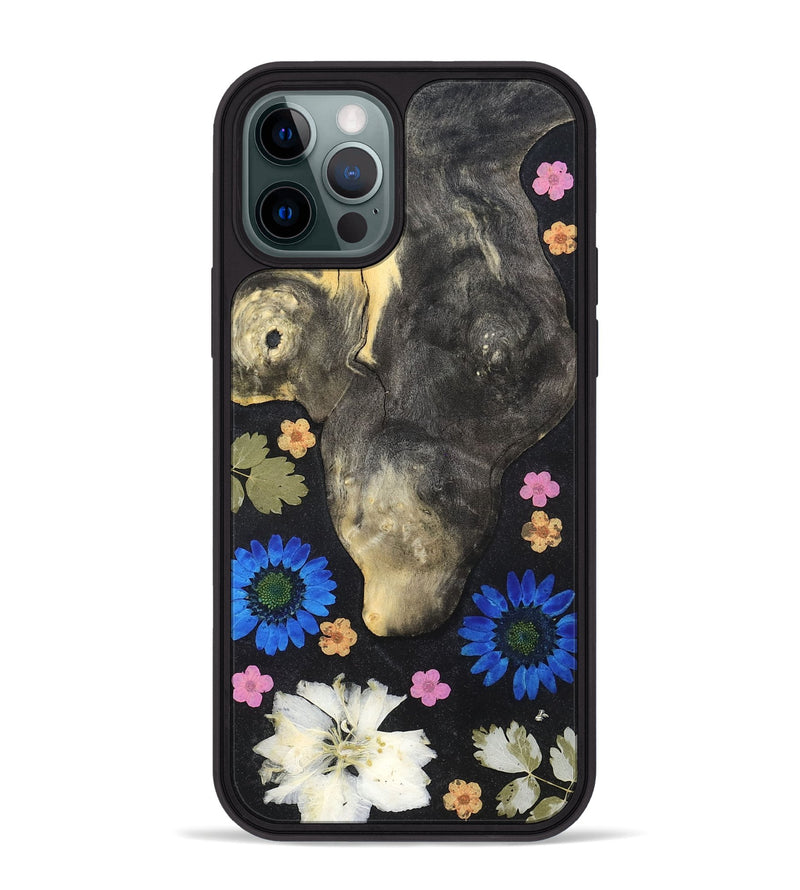 iPhone 12 Pro Max Wood Phone Case - Myron (Bloom, 821607)