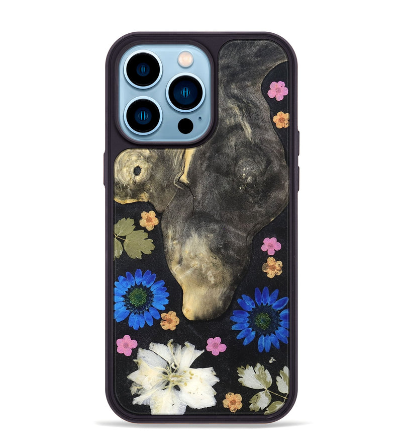 iPhone 14 Pro Max Wood Phone Case - Myron (Bloom, 821607)