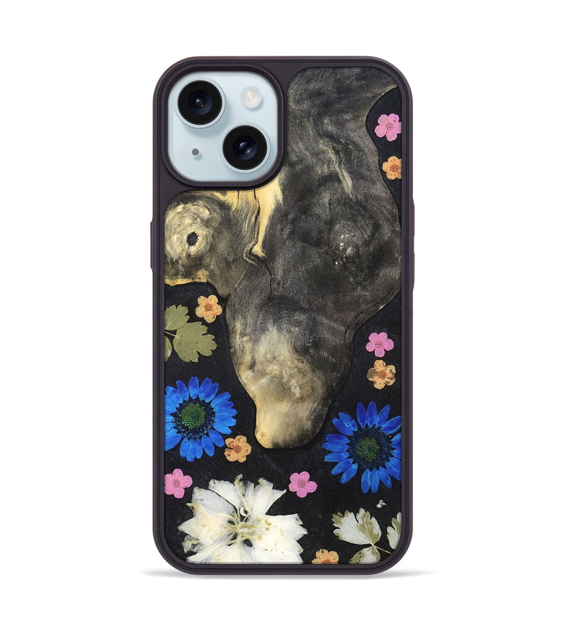 iPhone 15 Wood Phone Case - Myron (Bloom, 821607)
