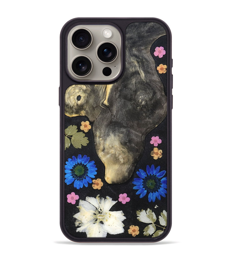 iPhone 15 Pro Max Wood Phone Case - Myron (Bloom, 821607)