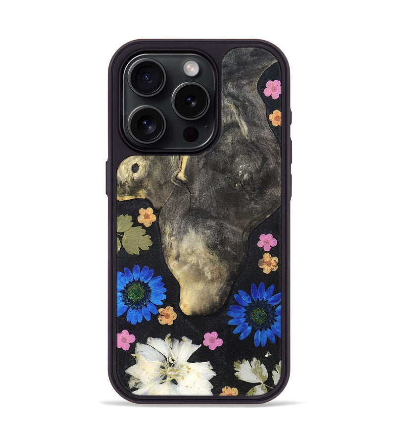 iPhone 15 Pro Wood Phone Case - Myron (Bloom, 821607)