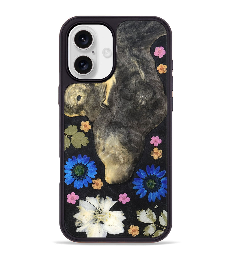 iPhone 16 Plus Wood Phone Case - Myron (Bloom, 821607)