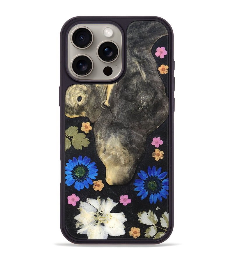 iPhone 16 Pro Max Wood Phone Case - Myron (Bloom, 821607)