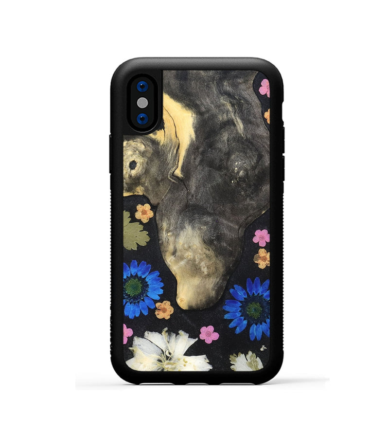 iPhone Xs Wood Phone Case - Myron (Bloom, 821607)