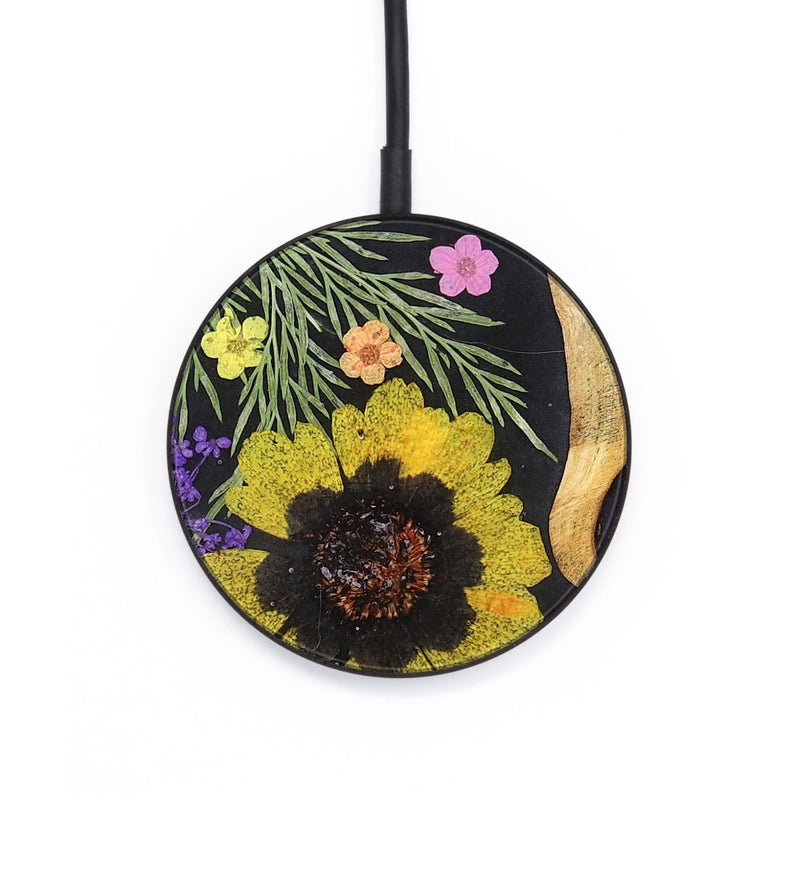 Circle Wood Wireless Charger - Palmer (Bloom, 821614)