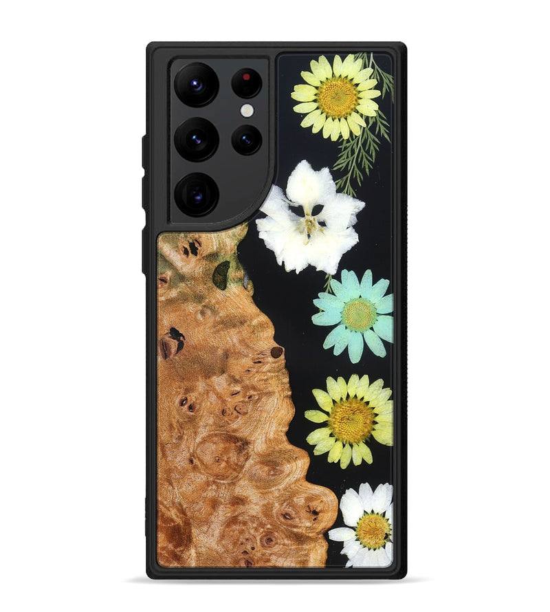 Galaxy S22 Ultra Wood Phone Case - Hubert (Bloom, 821621)