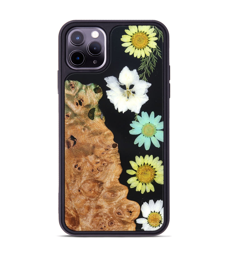 iPhone 11 Pro Max Wood Phone Case - Hubert (Bloom, 821621)