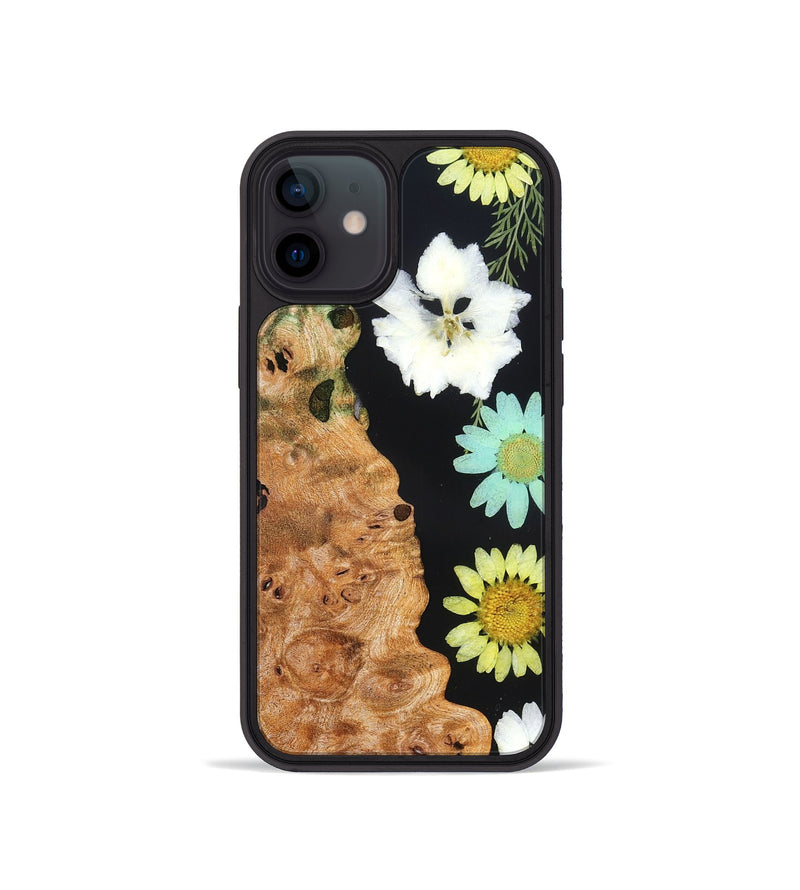 iPhone 12 mini Wood Phone Case - Hubert (Bloom, 821621)