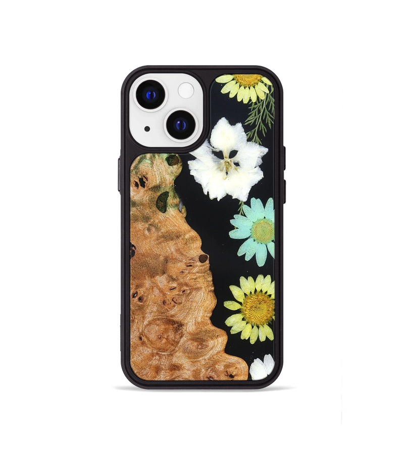 iPhone 13 mini Wood Phone Case - Hubert (Bloom, 821621)