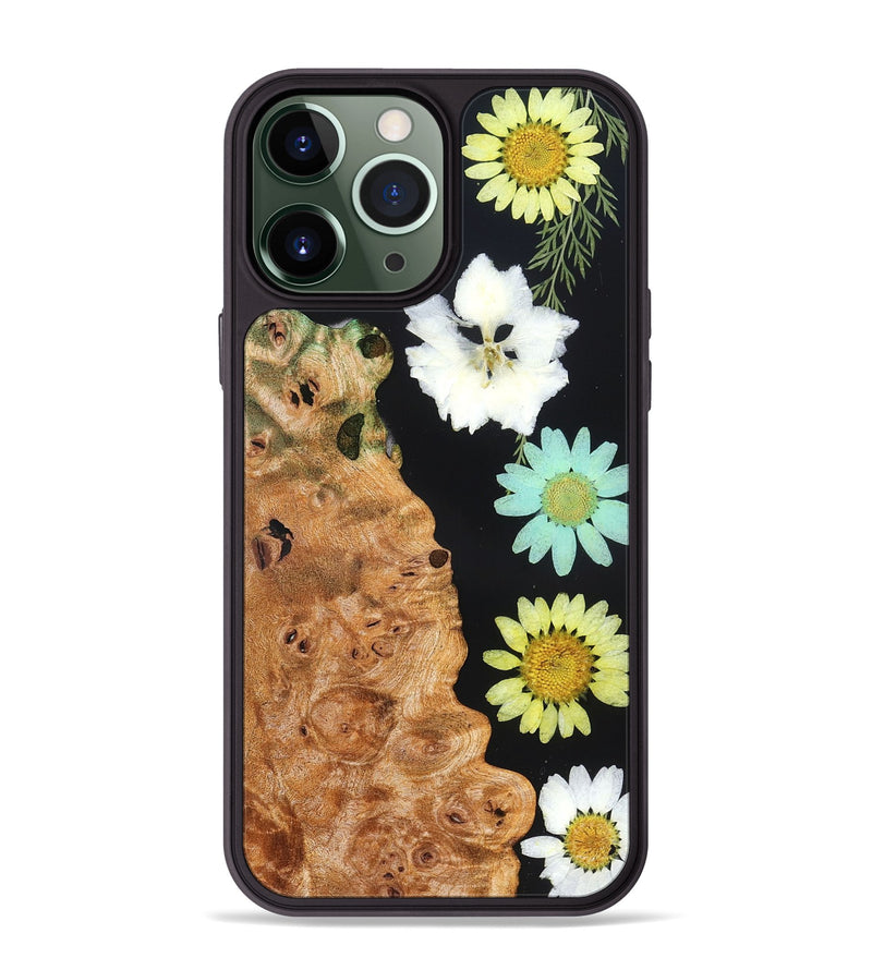 iPhone 13 Pro Max Wood Phone Case - Hubert (Bloom, 821621)