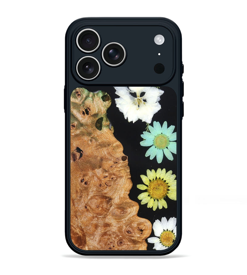 iPhone 17 Pro Max Wood Phone Case - Hubert (Bloom, 821621)