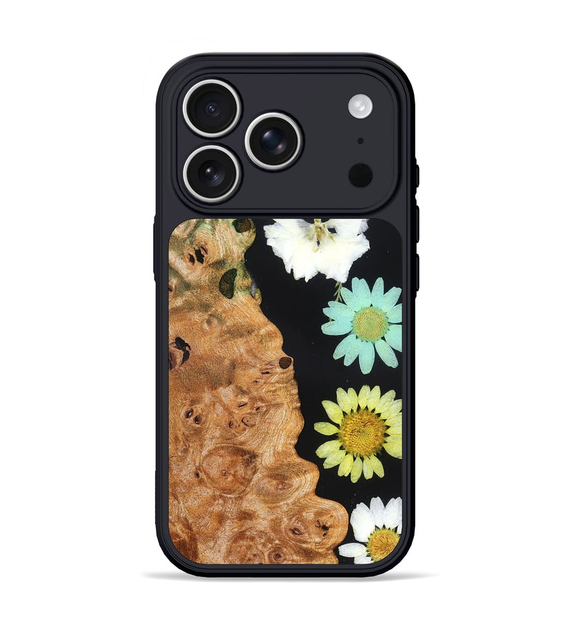 iPhone 17 Pro Wood Phone Case - Hubert (Bloom, 821621)
