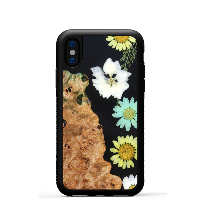 iPhone Xs Wood Phone Case - Hubert (Bloom, 821621)