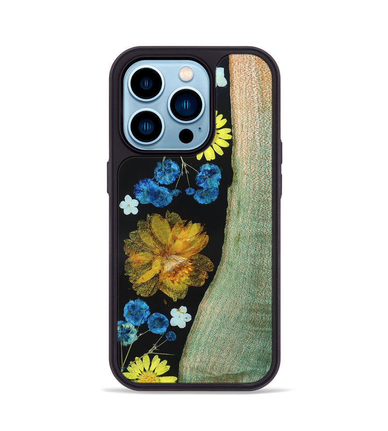 iPhone 14 Pro Wood Phone Case - Xena (Bloom, 821625)