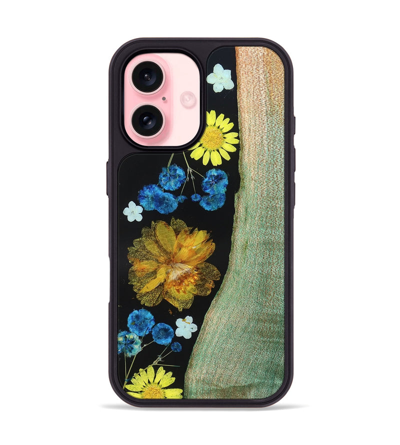 iPhone 16 Wood Phone Case - Xena (Bloom, 821625)