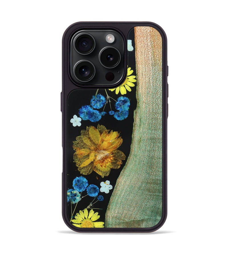 iPhone 16 Pro Wood Phone Case - Xena (Bloom, 821625)