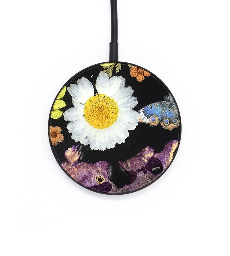 Circle Wood Wireless Charger - Verda (Bloom, 821630)