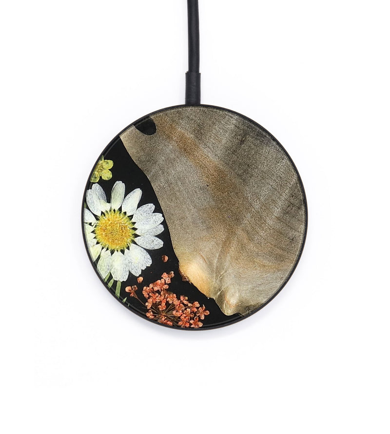 Circle Wood Wireless Charger - Melody (Bloom, 821632)