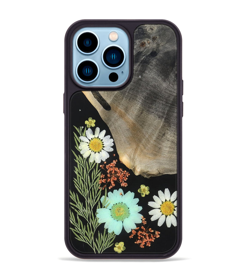 iPhone 14 Pro Max Wood Phone Case - Melody (Bloom, 821632)