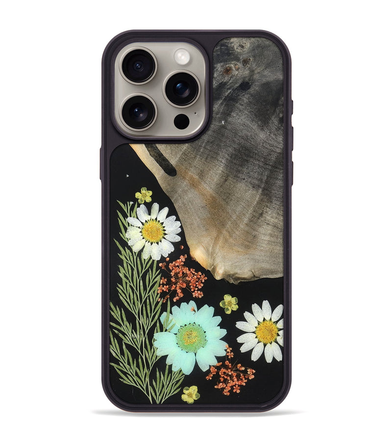 iPhone 15 Pro Max Wood Phone Case - Melody (Bloom, 821632)
