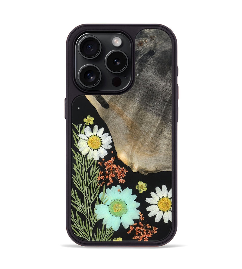 iPhone 15 Pro Wood Phone Case - Melody (Bloom, 821632)