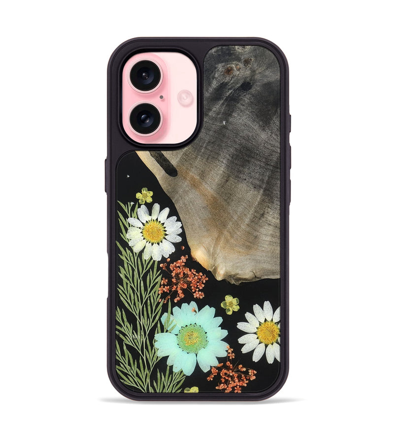 iPhone 16 Wood Phone Case - Melody (Bloom, 821632)
