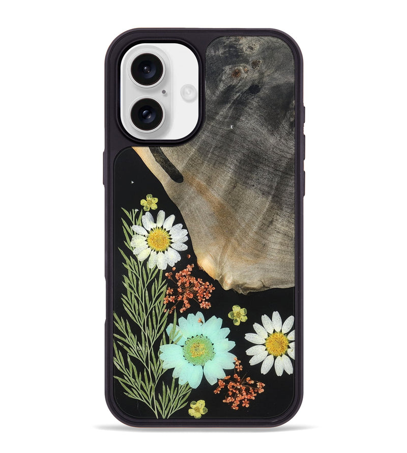 iPhone 16 Plus Wood Phone Case - Melody (Bloom, 821632)