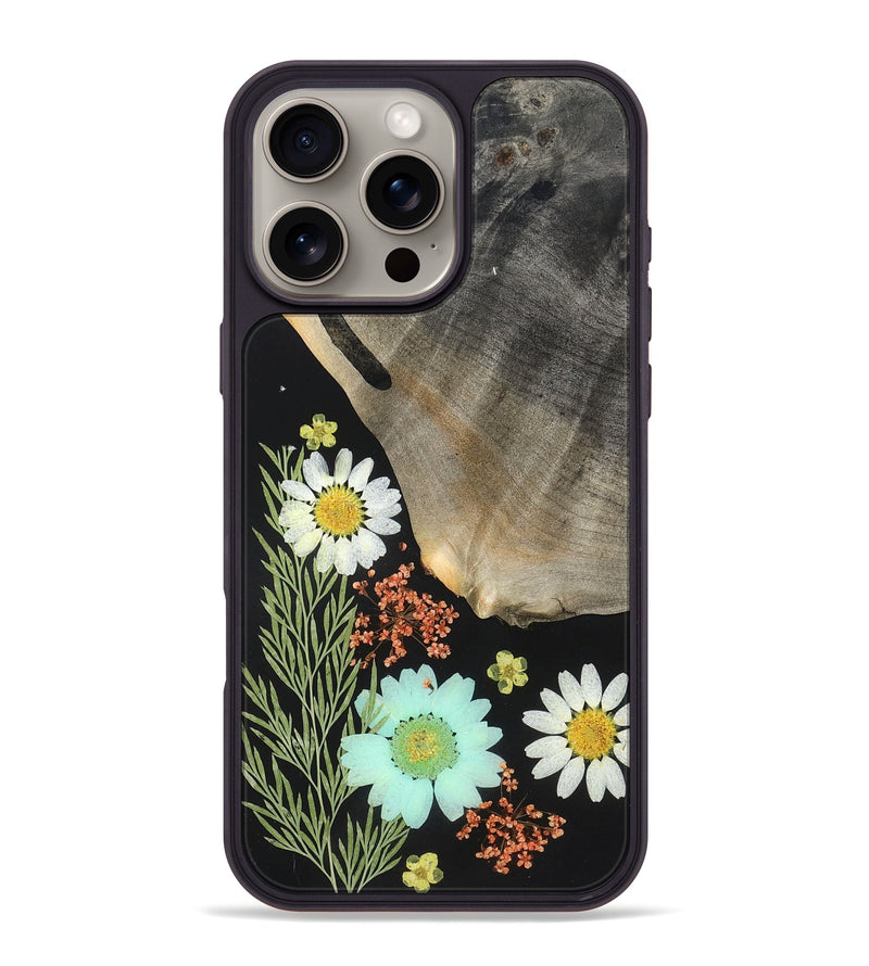 iPhone 16 Pro Max Wood Phone Case - Melody (Bloom, 821632)