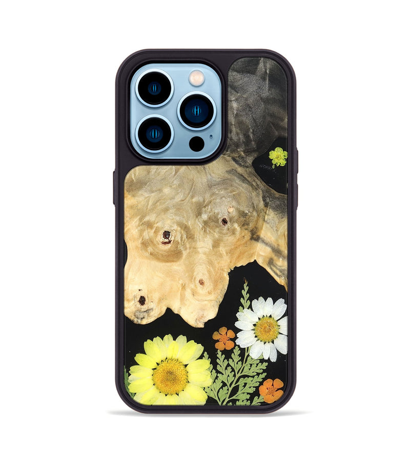 iPhone 14 Pro Wood Phone Case - Keshia (Bloom, 821635)