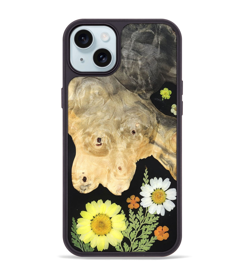 iPhone 15 Plus Wood Phone Case - Keshia (Bloom, 821635)