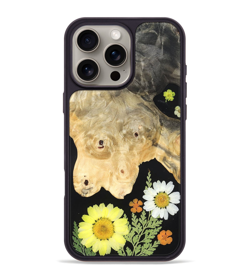 iPhone 16 Pro Max Wood Phone Case - Keshia (Bloom, 821635)